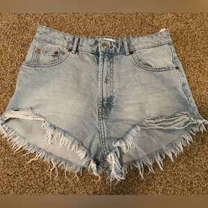 Zara jean shorts